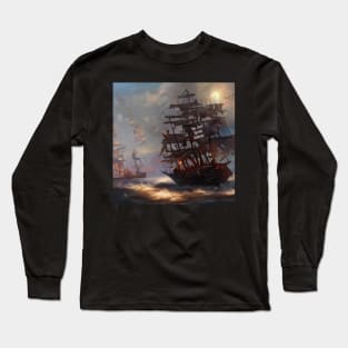 Life is like an Ocean! rough seas ahead. Ahoy! Long Sleeve T-Shirt